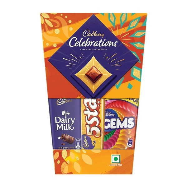 Cadbury Celebrations Assorted Chocolate Gift Pack, 89.2 g