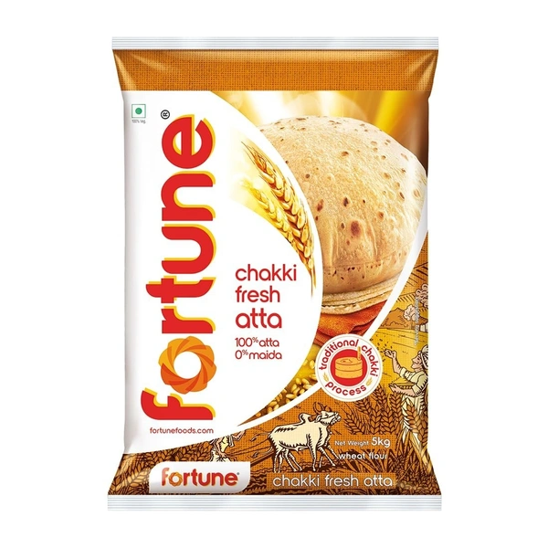Fortune Chakki Fresh[100%Atta,0% Maida]Atta 10kg