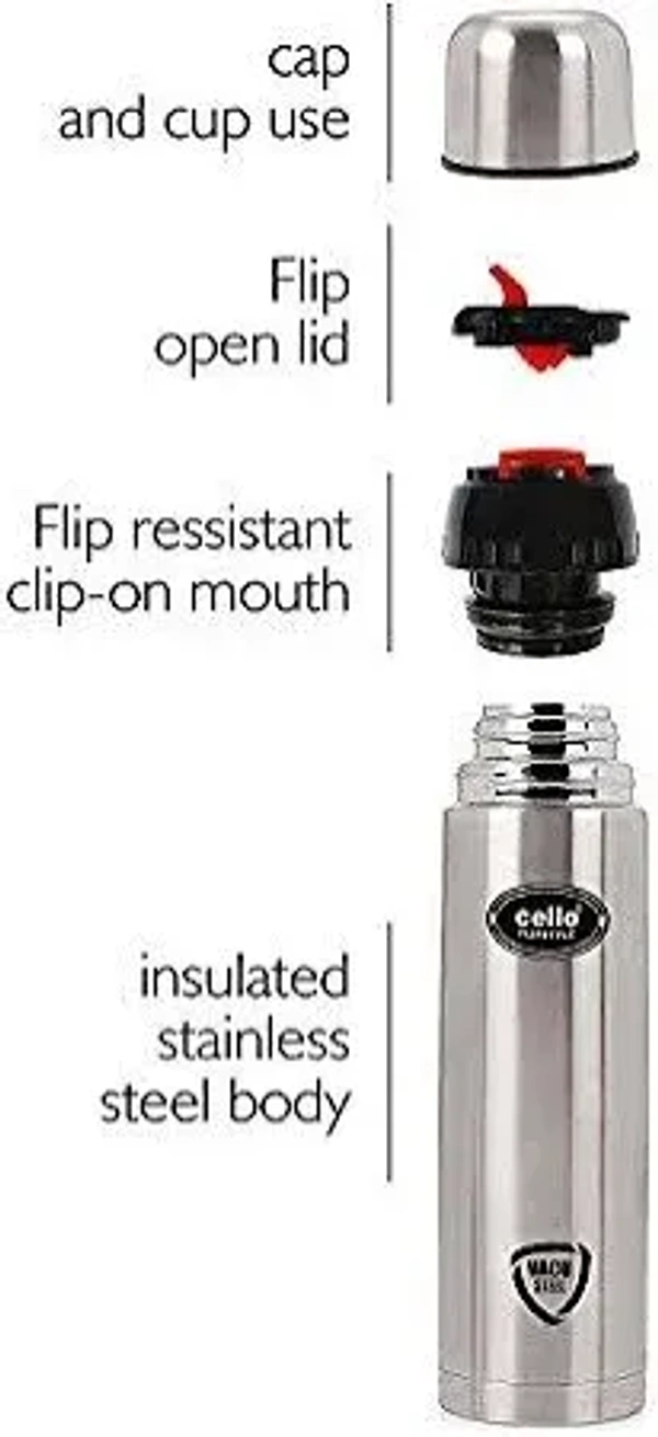 CELLOSTYLE VACUSTEEL FLASK