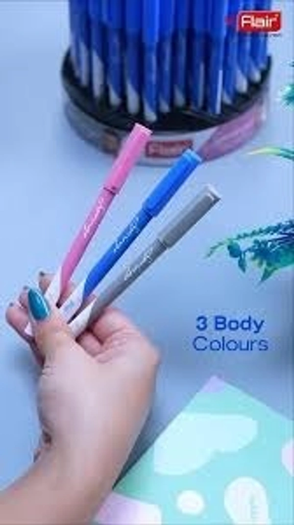 flair springo ball pen red