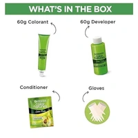 Garnier Color Naturals Crème hair color, Shade 3 Darkest Brown, 70ml + 60g