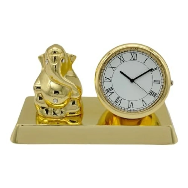 Elegant Ganesh Ji Table Clock