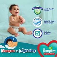 Pampers Happy Sleep Pants  - S
