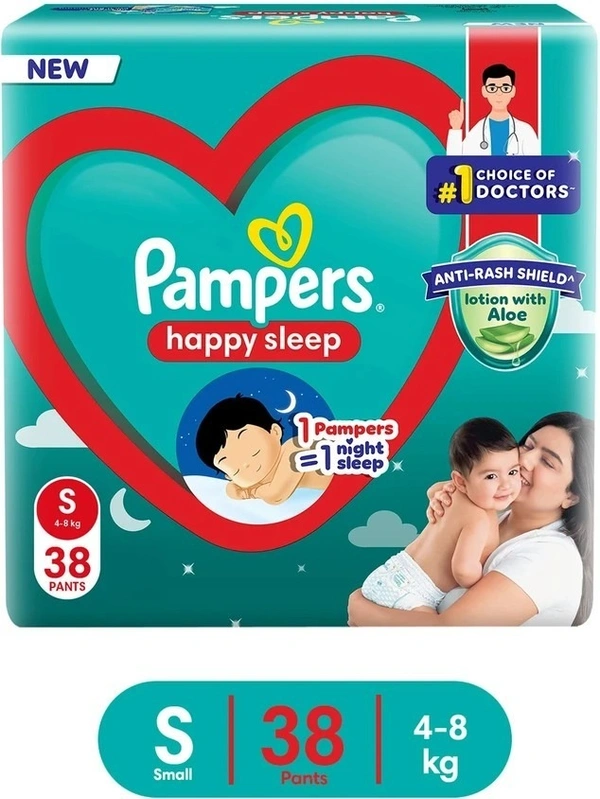 Pampers Happy Sleep Pants  - S