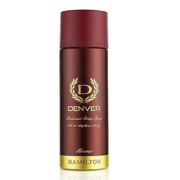 DENVER Honour Deodorant For Men - 165ML | Long Lasting Body Deo Spray for Men 8901450003394