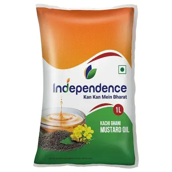 Independence kachi ghani mustard oil  - 1L