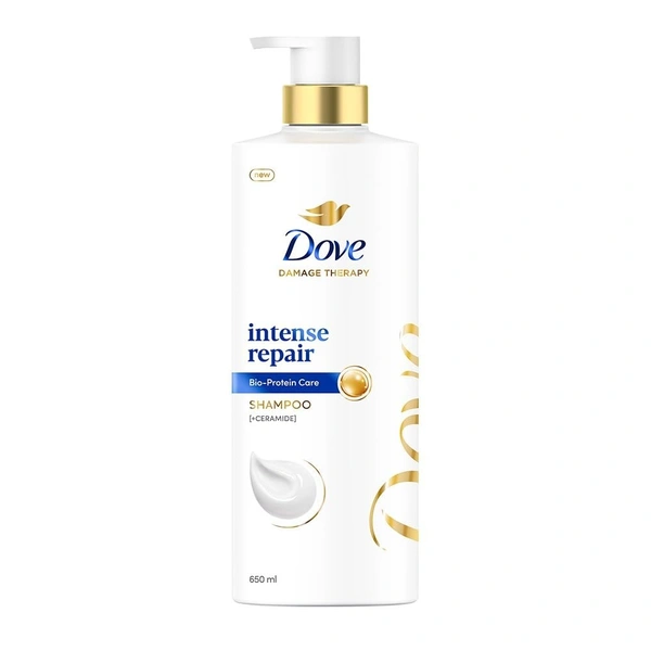 Dove Intense Repair Shampoo For Dry & Damaged Hair -650ml