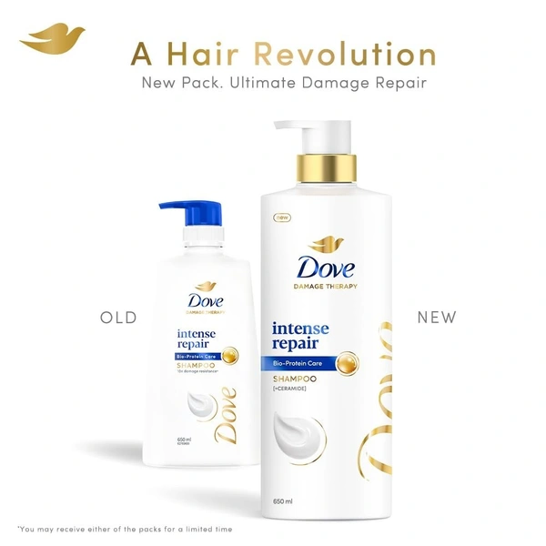 Dove Intense Repair Shampoo For Dry & Damaged Hair -650ml