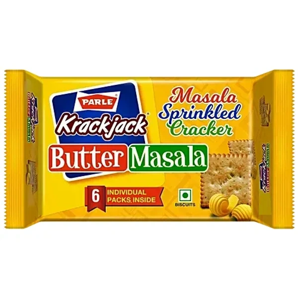 Parle Krackjack Butter Masala Biscuits, 307.8 g - 307.8