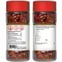 keya wonder hot red chilly flakes - 40 gm