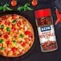 keya wonder hot red chilly flakes - 40 gm