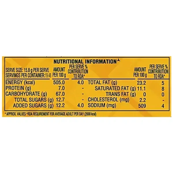 Parle Krackjack Butter Masala Biscuits, 307.8 g - 307.8