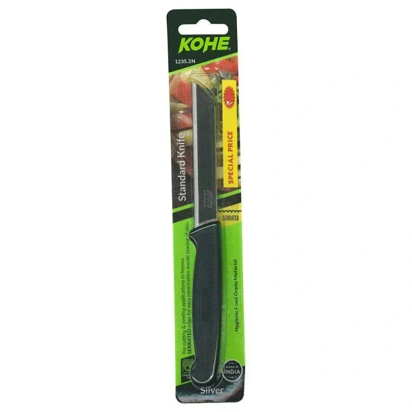 munix serrated knife 1235 - Black