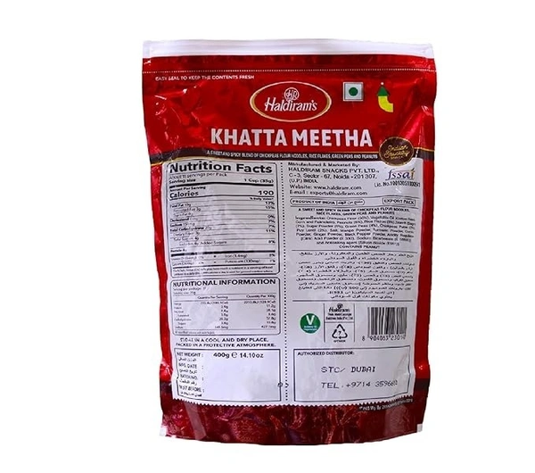 Haldiram's Delhi Khatta Meetha, 400g+20g - 440