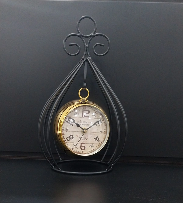 metal clock