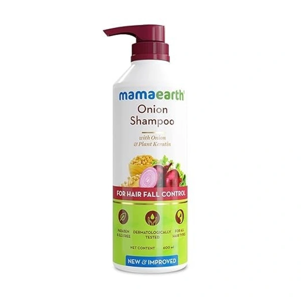 Mamaearth Onion Shampoo For Hairfall Control 600ml