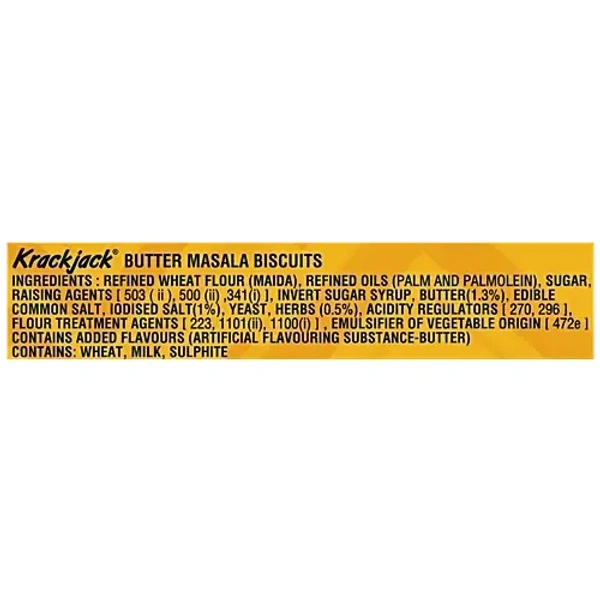 Parle Krackjack Butter Masala Biscuits, 307.8 g - 307.8