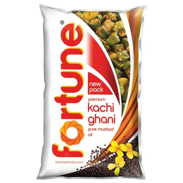 Fortune Premium Kachi Ghani Pure Mustard Oil 910 g