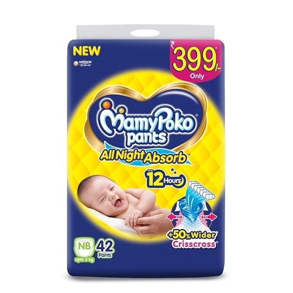 Mamypoco Pants All Night Absorb - NB