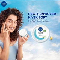 NIVEA Soft Light Moisturizer, 300 ml, for Face, Hand & Body, with Vitamin E & Jojoba Oil for Instant Hydration 4005808679829                 