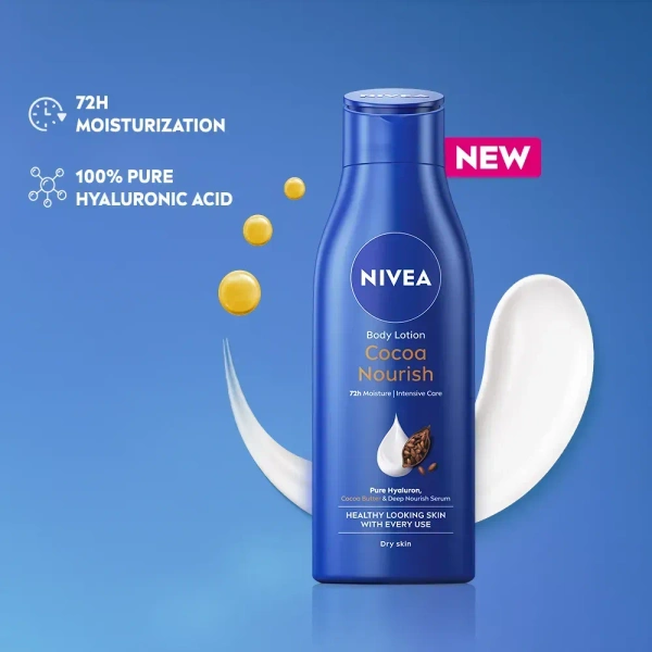 Nivea Shea Smooth Body Milk For Dry Skin - 200ML