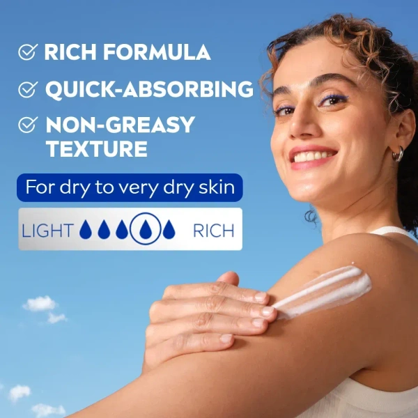 Nivea Shea Smooth Body Milk For Dry Skin - 200ML