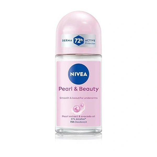 NIVEA Pearl & Beauty Unisex Deodorant Rool- On- 25 ml 42333005