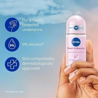 NIVEA Pearl & Beauty Unisex Deodorant Rool- On- 25 ml 42333005