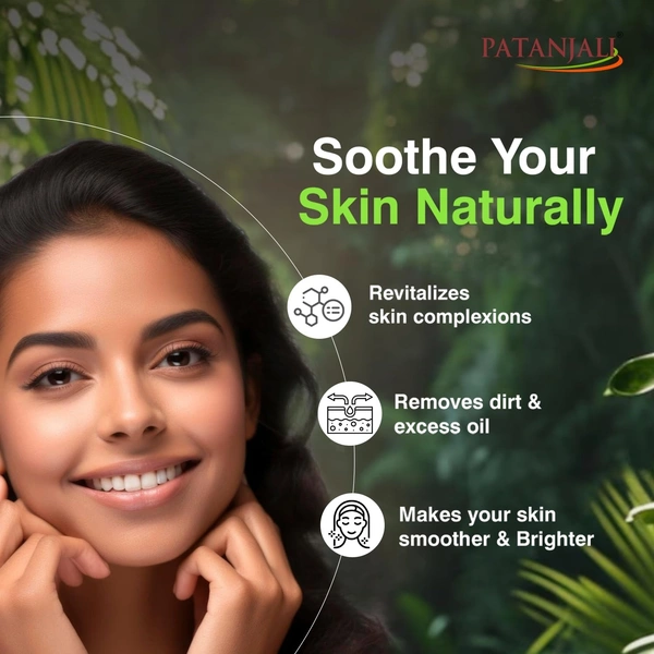 Patanjali Saundarya Face Wash - 100g