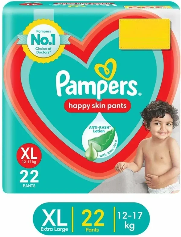 Pampers happy skin pants - XL