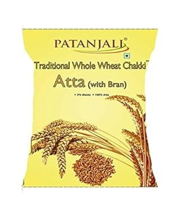 Patanjali Whole Wheat Chakki Atta [With Bran]