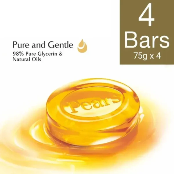 Pears Pure & Gentle Bathing Bar, 300 g - 300g