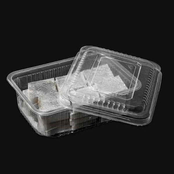 Paras Polymers Premium Quality Pastic Containers  - 250 ML, Transparent