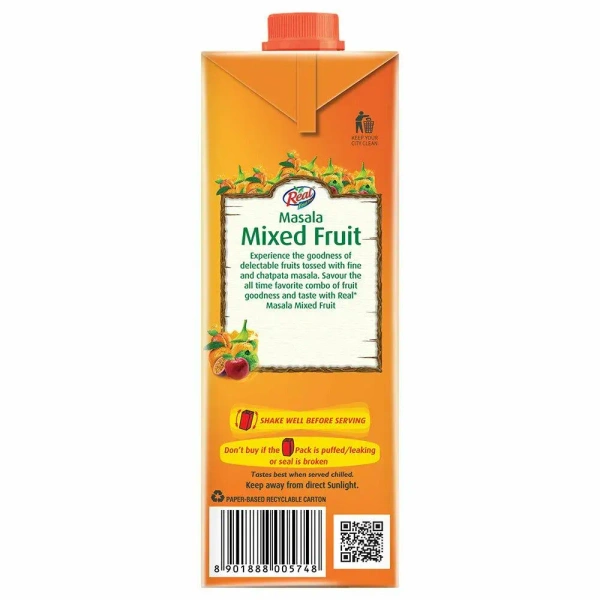 real fruit Power masala mixed juice - 1L