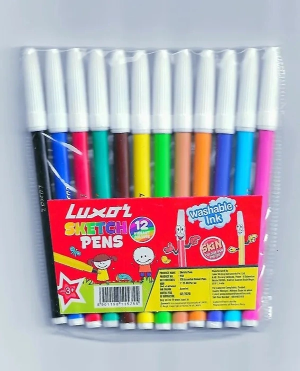 Luxor sketch pen - White