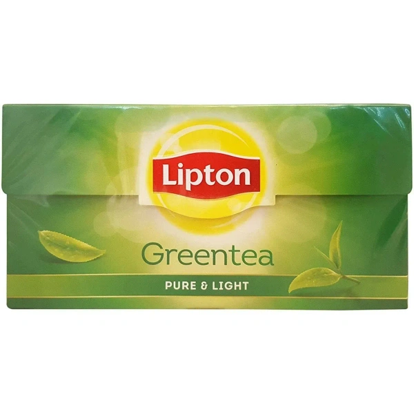 Lipton Clear & Light Green Tea Bags 25 Pcs, 32.5 Grams 