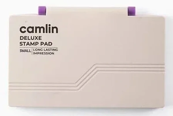 Camlin Deluxe Stamp Pad - Violet - Small - 9*5cm