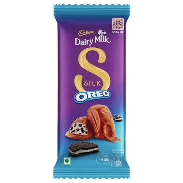 Cadbury Dairy Milk Silk Oreo Chocolate Bars - 58.5G