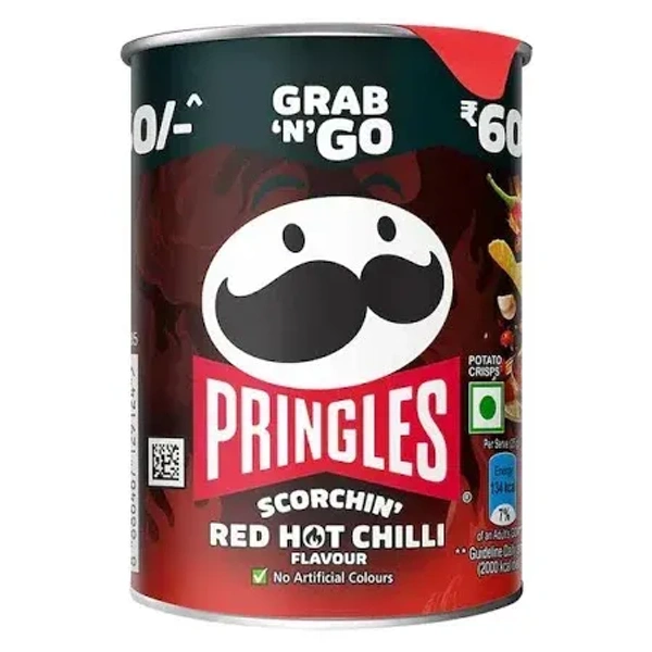 Pringles Scorchin Red Hot Chilli 40 g - 40g
