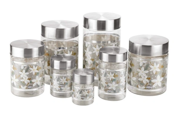Jai Pet - Primo Stainless Steel Air tight Container Deluxe Jar-750 - 750, Stainless Steel