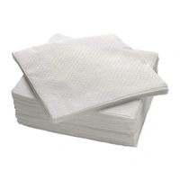 Paseo Smart International Quality Serviette Napkin, 1 Ply - Your Everyday Essential! - 27 * 30 cm, White