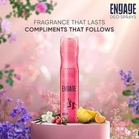 Engage Women Deodorant Blush , 150ml / 165ml (Weight May Vary) 8901725951009 - blush deo spray, Tickle Me Pink