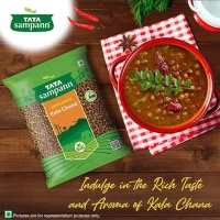 TATA Sampann Unpolished Kala Chana, Packaging Size: 500 g 