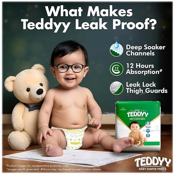 TEDDY EASY DIAPER NEW IMPROVED