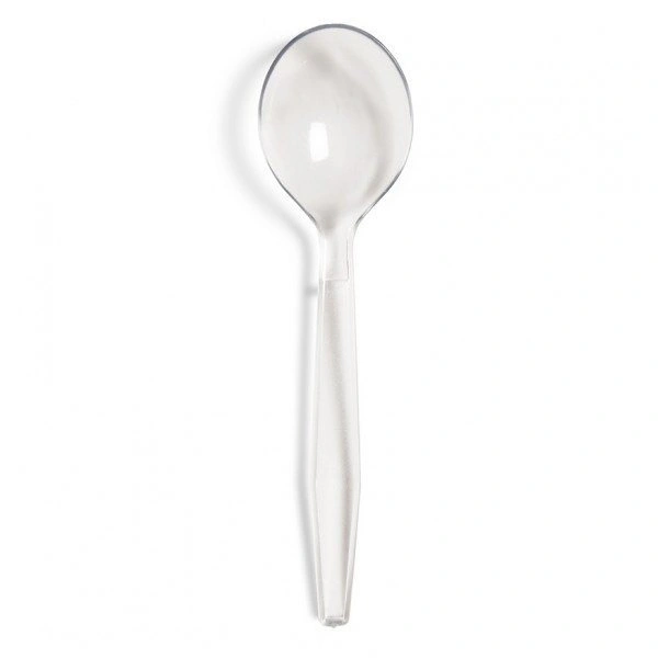 Ruchi & Company Plastic disposable Spoon | Premium Quality - Transparent