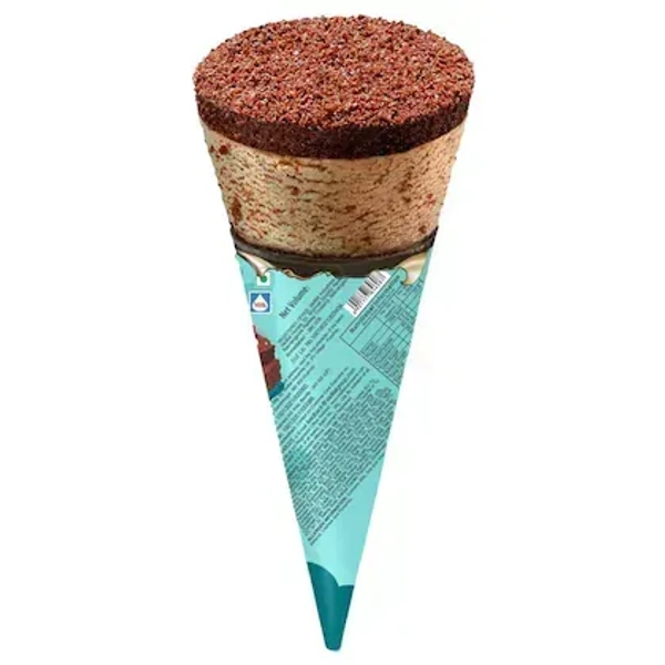 Vadilal Flingo Choco Brownie Cone Ice Cream 110 ml (Wrap)