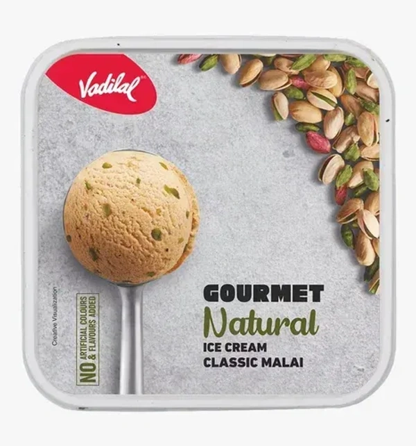 classic malai vadilal 1ltr tub - 1 ltr tub