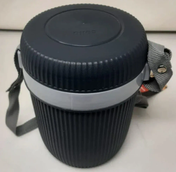 cello  insulated lunch carrier wow-3 - black