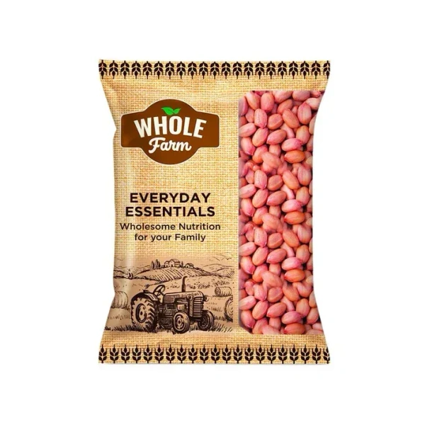 Whole Farm Premium Raw Peanuts : 500 g - 500g
