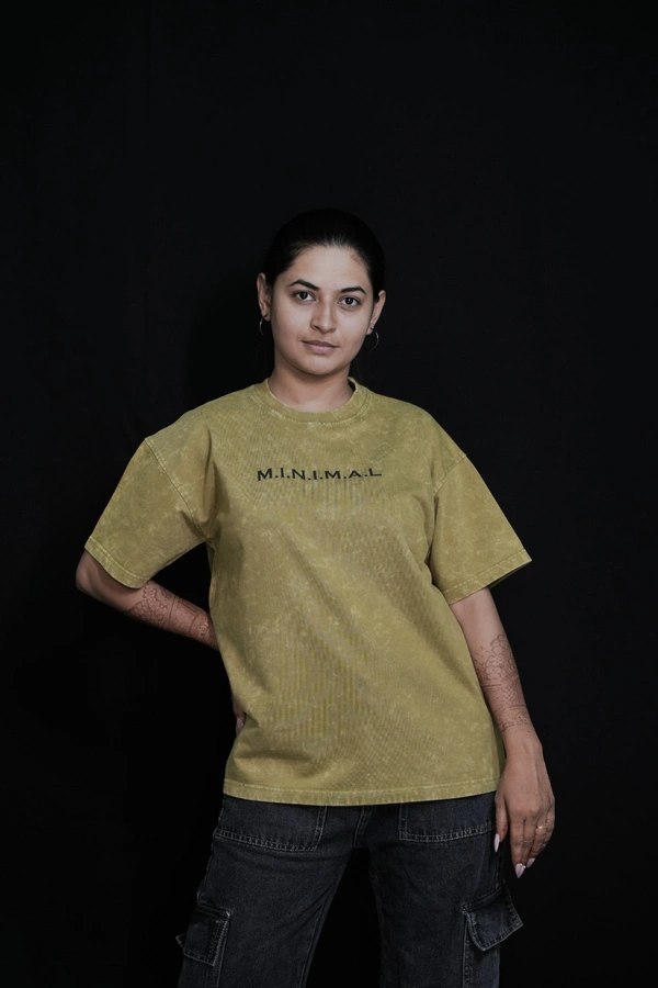 Minimal - Unisex Oversized T-Shirt 100% Premium Cotton